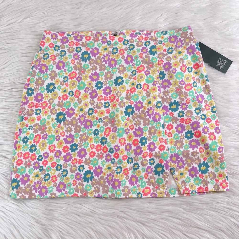 Wild fable floral skirt, NWT, size 8